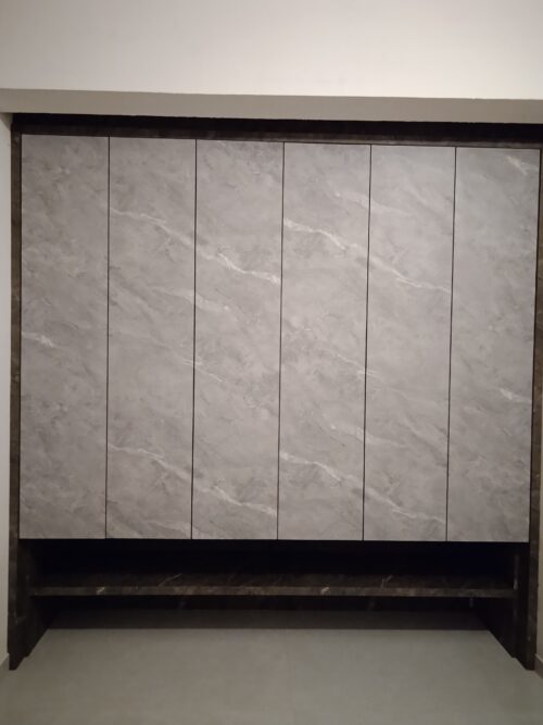 8 feet wide Door wardrobe design